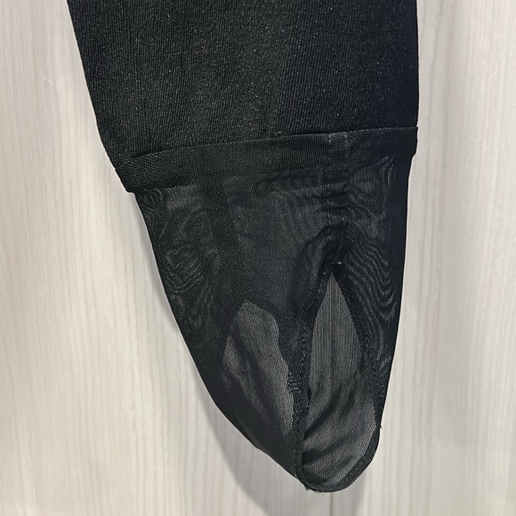 Vintage 80s Black wool blend Ski Snow Pants Small made in Italy size 8 US XS/S - Picture 3 of 12